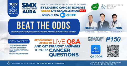 ONLINE Pass via ZOOM (SMX Aura - Jul 27) - Beat the Odds for Cancer Treatment Health Seminar